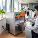 Countertop Ice Machine – 20kg Daily Output – Stainless Steel – Commercial & Domestic Use