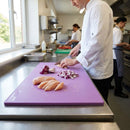 Low Density Chopping Board – 450x300x10mm Purple – Polyethylene – Allergenic Food Prep