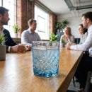 Colour Tumblers – Blue – Glass | 300ml | Durable | Commercial/Indoor