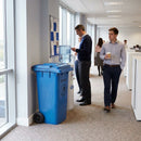 Wheelie Bin – 120L Blue – High-Density Polythene, UV & Frost Resistant – Domestic & Commercial Waste