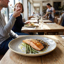Deep Coupe Plates – 281mm Grey – Super Vitrified Ceramic – Commercial & Restaurant Use