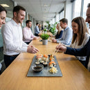 Sushi Board – 260x130mm – French Grey Glass – Indoor/Outdoor