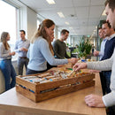 Buffet Crate – Acacia – Durable Wood | GN2/4 Size | Commercial Use – Catering & Events