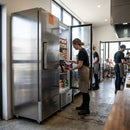 Commercial Upright Freezer – 440Ltr – Slimline | Stainless Steel | Industrial – Commercial