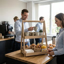 Wooden Tray – 350x265x445mm – Durable Wood | Two-Tier Design – Indoor/Outdoor