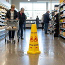 Wet Floor Safety Cone – Yellow – Durable Plastic – Commercial & Public Areas