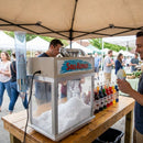 Snow Cone Machine – Compact Size – Durable Plastic | 1000 Cones Capacity | Commercial – Indoor/Outdoor