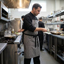 Bistro Apron – Grey – Durable Fabric | Lightweight | Commercial Grade – Indoor/Outdoor