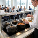 Casserole Dishes with Lids – Ebony 0.65Ltr (6 Pack) – Oven Safe Tableware – Domestic & Commercial Use
