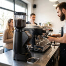 Automatic Coffee Grinder – Black – 1.2kg Hopper, Adjustable Grind – Commercial & Home Use