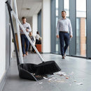 Lobby Dustpan and Brush Set – Light Duty – Long Handle – Commercial & Reception Use