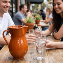 Terracotta Jug – 1 Litre – Glazed Finish – Mediterranean Tableware & Entertaining