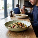 Stonecast Coupe Bowls – 184mm Green – Semi-Matte Vellum Glaze – Commercial Hospitality