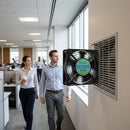 Replacement Circle Fan – 12 Inch – Durable Plastic | 3 Speed Settings | Energy Efficient – Indoor