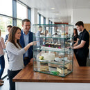 Glass Display Cabinet – Countertop – Clear Glass – Commercial Food Service