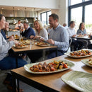 Chefs Oblong Plates – 280 x 152mm – Durable Ceramic | 12 Pack – Commercial