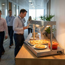 Electric Food Warmer – Slimline Design, Reinforced Glass Sneeze Screen – Commercial Catering