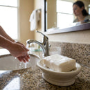 Hotel Complimentary Pleated Soap – 25g – 100% Vegetable, White Tea & Musk – Guest Amenities