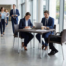 Black Square Table – 750mm – Aluminium Legs | Indoor Use – Commercial