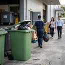 Wheelie Bin – 240L Green – High-Density Polythene – Domestic & Commercial Waste