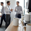 Straight Sided Mugs – 340ml White – Durable Porcelain – Commercial & Hospitality Use