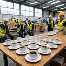 Whiteware Saucers – 150mm – Durable Ceramic | 5mm Thickness | Commercial Grade – Domestic