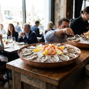 Seafood Tower Serving Bowl – 295mm – Hammered Vintage Copper Stainless Steel – Restaurant & Entertaining