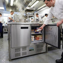 Double Door Counter Freezer – 240Ltr – Commercial Grade | 2-Door | Energy Efficient – Commercial