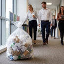 Heavy Duty Bin Bags – Clear – 45L Capacity – Industrial Waste Disposal