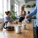 White Ceramic Jugs – 140ml – Durable & Stylish Tableware – Commercial & Domestic Use