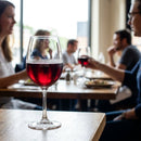 Round Wine Glasses – 320ml/11oz LCE at 175ml – Durable One-Piece Glass – Commercial Use