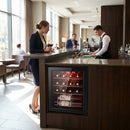 Wine Fridge – Table Top – 16 Bottle Capacity | Glass Door | Energy Efficient – Indoor Use