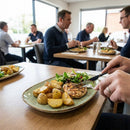 Oblong Plates – 260x150mm Sage Green – Stonecast Ceramic | Durable | Commercial – Indoor/Outdoor