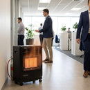 Mini Indoor Cabinet Heater – Black – 4.2kW Portable Spot Heating – Domestic & Office Use