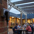 LED String Lights – Cool White – Indoor/Outdoor Use | Energy Efficient | 400 LEDs – Garden & Event Lighting