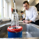 Manual Glasswasher – Ergonomic Bristles – Efficient Glass Cleaning – Commercial Use