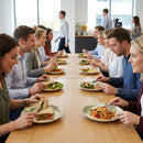 Walled Plates – 255mm – Durable Ceramic | 6 Pack – Commercial Use
