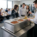 Countertop Bain Marie – Wet & Dry Heating – Versatile Food Holding – Commercial Kitchen