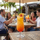 Hurricane Glasses – 440ml – Clear Glass | 24 Pack | Commercial Use – Indoor/Outdoor