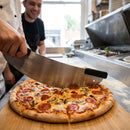 Pizza Cutter – Stainless Steel One-Piece Blade – Ergonomic Handles – Commercial Kitchen Use
