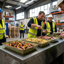 Rectangular Serving Trays – Green – Durable Plastic | 230 x 336mm | Commercial – Indoor/Outdoor