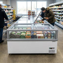 Large Display Chest Freezer – 492L Capacity – Sliding Glass Lid – Commercial Use