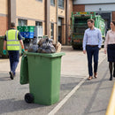 Wheelie Bin – 120 Litre Green – High-Density Polythene – Domestic & Commercial Waste