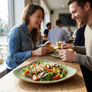 Triangular Dinner Plates – 265mm Samphire Green – Durable Stoneware – Commercial & Restaurant Use