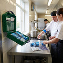 Catering Burns Kit – Small Plus – Polypropylene Case, Blue Contents – Commercial Kitchen Safety