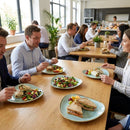 Triangle Plates – 192mm – Durable Ceramic | 12 Pack – Indoor/Outdoor