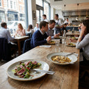 Stonecast Raw Evolve Coupe Plates – Grey 220mm – Semi-Matte Vellum Glaze, Rustic Edge – Commercial Hospitality