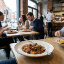 Walled Plates – 260mm – Stoneware | 6 Pack | Commercial – Indoor