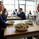 Round Coupe Bowls – 248mm Samphire Green – Ceramic – Restaurant & Cafe Tableware