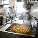 Oval Frying Basket – 300x146mm – Precision Perforations – Commercial Kitchen & Takeaway